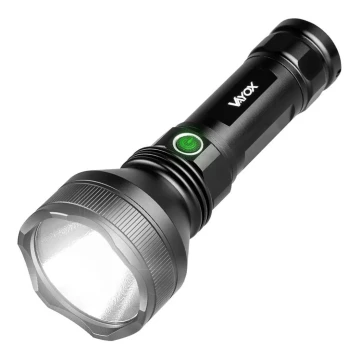 Dimmbare aufladbare LED-Taschenlampe LED/20W/5V IPX5 1900 lm 10 h 5000 mAh