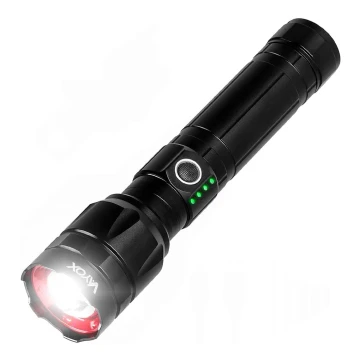 Dimmbare aufladbare LED-Taschenlampe mit Powerbank-Funktion LED/30W/5V IPX5 1060 lm 12 h 5000 mAh
