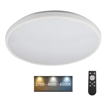 Dimmbare LED-Deckenleuchte ARVOS LED/37W/230V weiß + Fernbedienung
