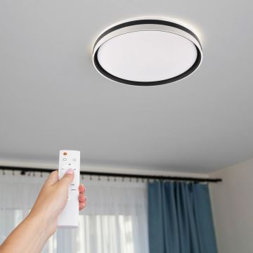 Dimmbare LED-Deckenleuchte für Badezimmer BARBARA LED/72W/230V 3000-6000K IP44 + Fernbedienung