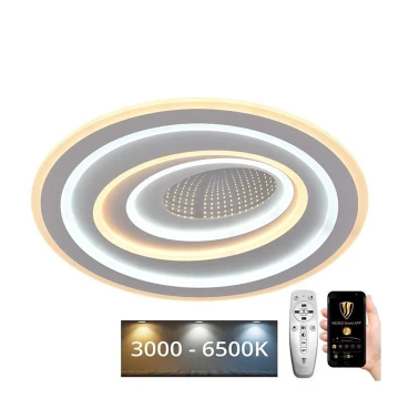 Dimmbare LED-Deckenleuchte LED/120W/230V 3000-6500K + Fernbedienung