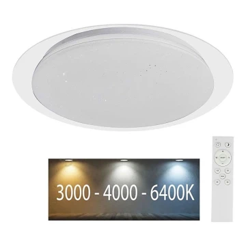 Dimmbare LED-Deckenleuchte LED/40W/230V 3000K/4000K/6500K + FB