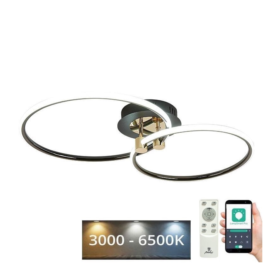 Dimmbare LED-Deckenleuchte LED/48W/230V 3000-6500K + Fernbedienung
