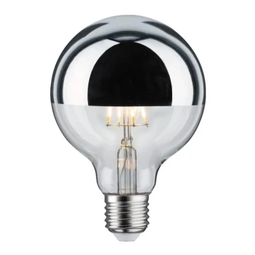 Dimmbare LED-Glühbirne mit Kopfspiegel GLOBE E27/6,5W/230V - Paulmann 28673