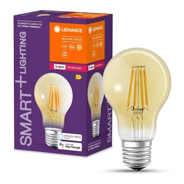 Dimmbare LED-Glühbirne SMART+ FILAMENT A55 E27/6W/230V 2400K - Ledvance