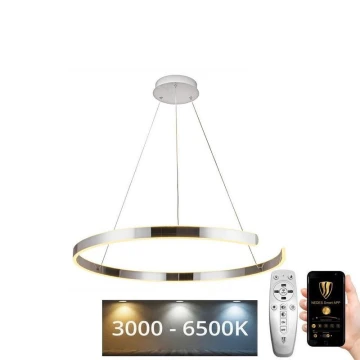 Dimmbare LED-Hängeleuchte an Schnur LED/100W/230V 3000-6500K + Fernbedienung
