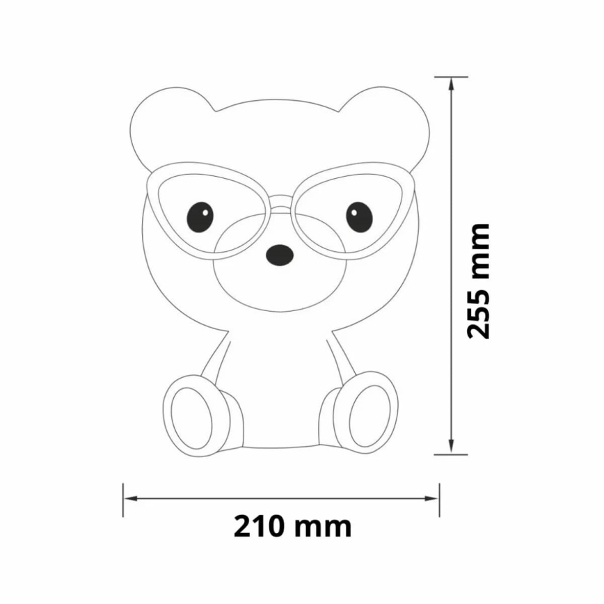 Dimmbare LED-Kinderleuchte mit Touch-Funktion BIBI LED/2,5W/3,7V 1200 mAh