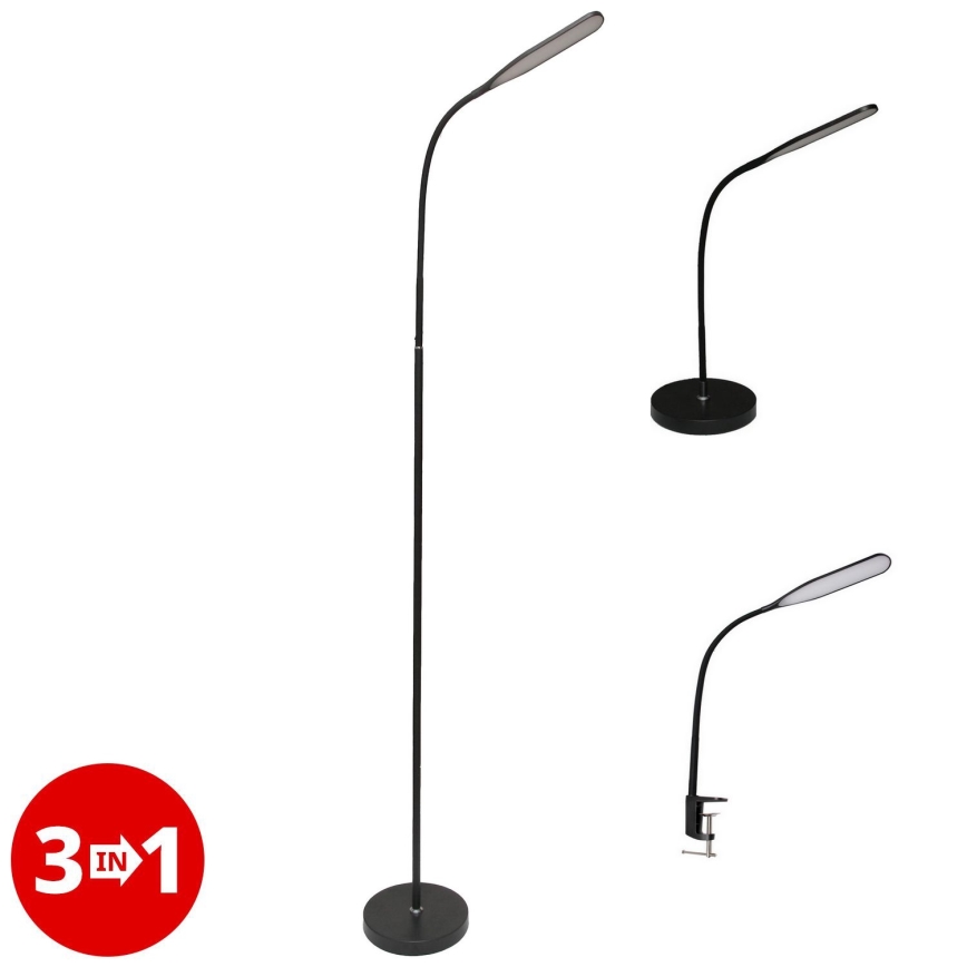 Dimmbare LED-Leuchte 3in1 DARA LED/10W/230V 3000/4000/6000K CRI 90 schwarz