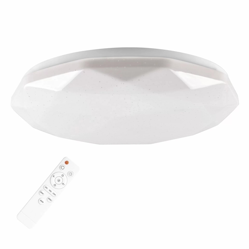 Dimmbare LED-Leuchte für Badezimmer GALAXY LED/48W/230V d 38 cm 3000-6000K IP44 + Fernbedienung