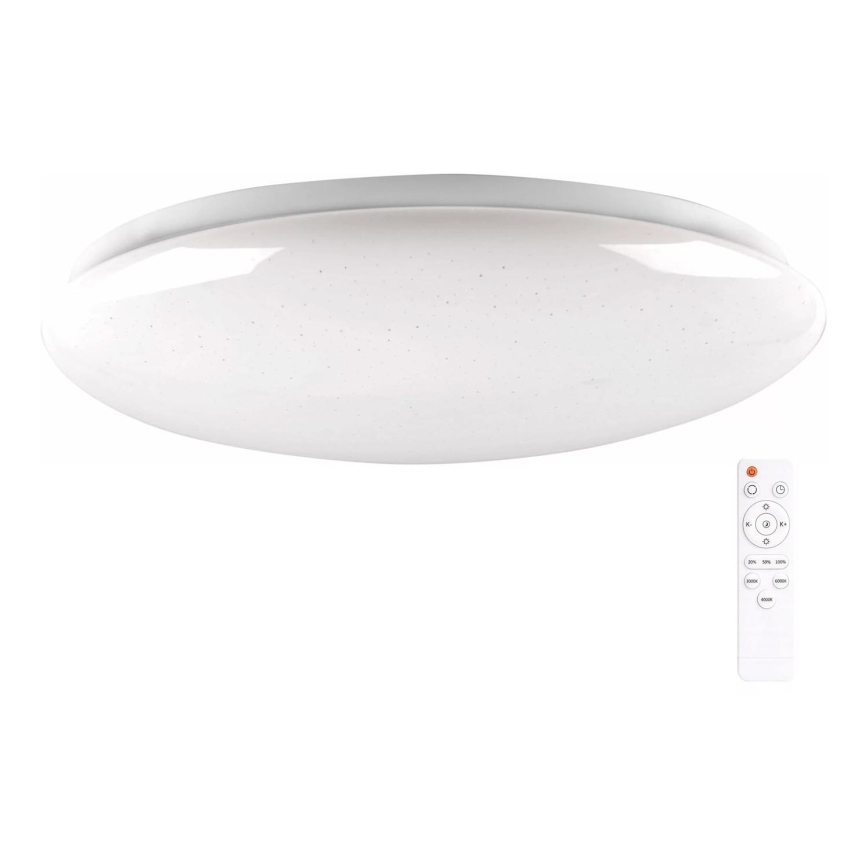 Dimmbare LED-Leuchte für Badezimmer PIRIUS LED/48W/230V d 38 cm 3000-6000K IP44 + Fernbedienung