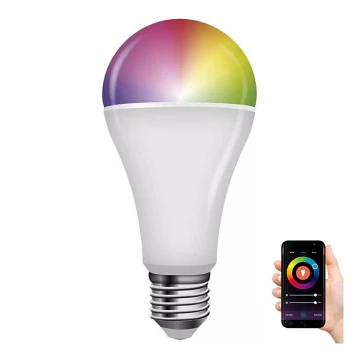 Dimmbare LED-RGB-Glühbirne GoSmart A65 E27/14W/230V 2700-6500K Wi-Fi Tuya