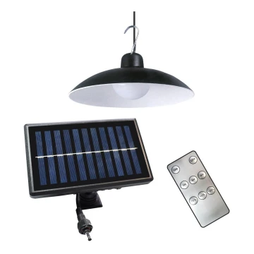 Dimmbare LED-Solar-Pendelleuchte mit Dämmerungssensor LED/6W/3,7V 800 mAh IP44 + Fernbedienung