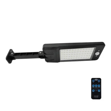 Dimmbare LED Solar-Straßenlampe mit Sensor LED/7W/7,4V + Fernbedienung