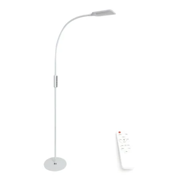 Dimmbare LED-Stehlampe LED/9W/24V 3000-6500K weiß + Fernbedienung