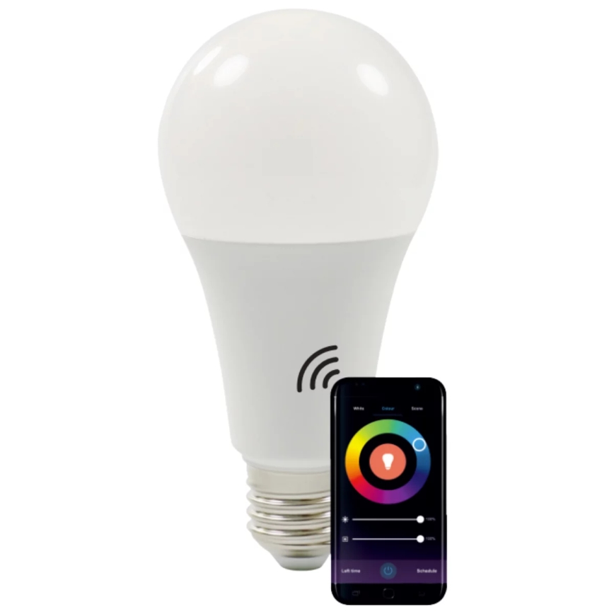 Dimmbare RGBW-LED-Glühlampe A65 E27/11W/230V 2700-6500K Wi-Fi Tuya