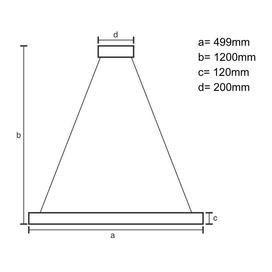 Dimmbarer LED-Kristall-Kronleuchter an Schnur LED/90W/230V 3000-6500K schwarz + Fernbedienung