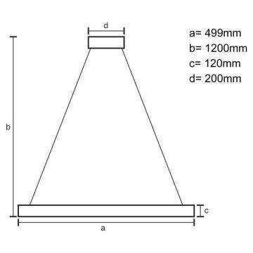 Dimmbarer LED-Kristall-Kronleuchter an Schnur an Schnur LED/90W/230V 3000-6500K weiß + Fernbedienung