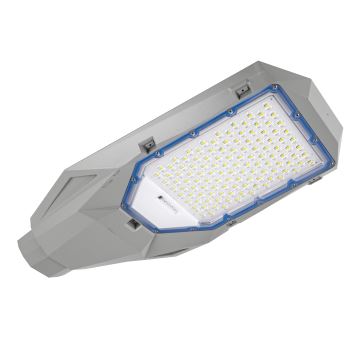 Dimmbarer LED-Strahler mit Dämmerungssensor und Solarpanel LED/200W/20000 mAh 6500K IP65 grau