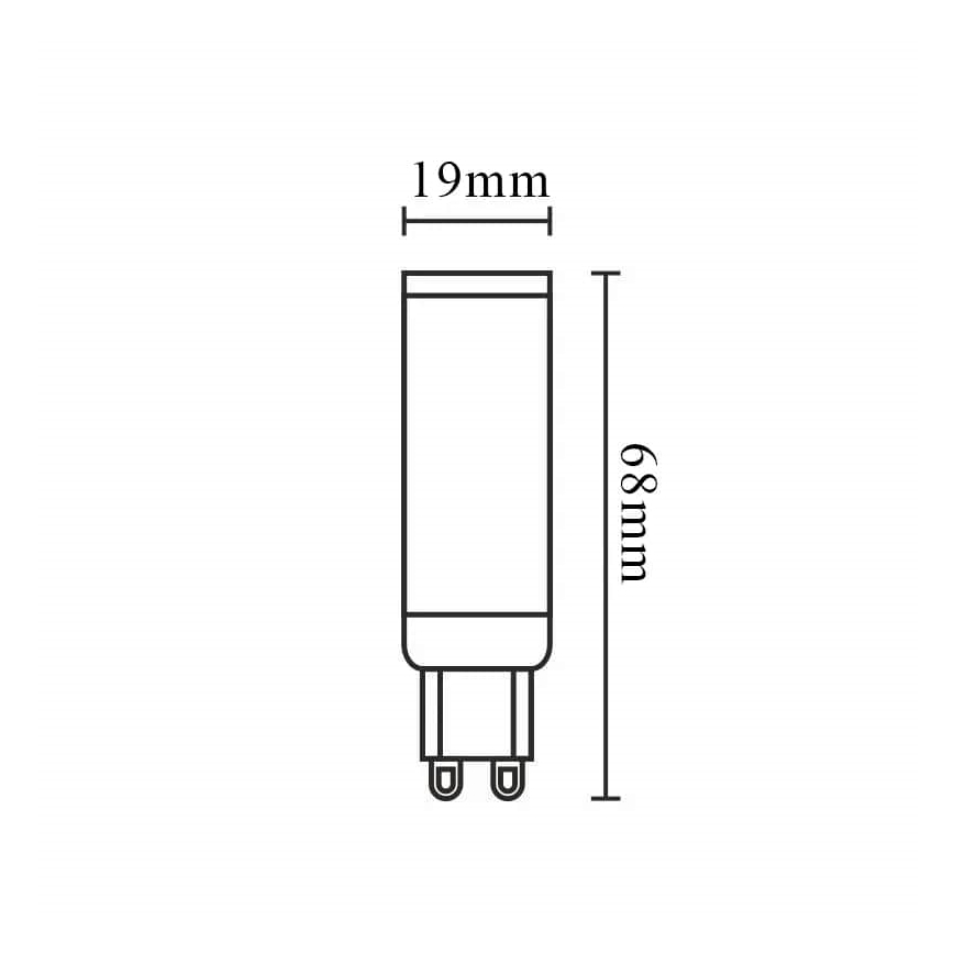 Dimmbares LED-Leuchtmittel G9/6W/230V 2800K