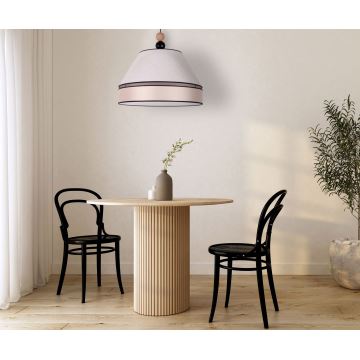 Duolla - Hängeleuchte an Schnur AVIGNON 1xE27/15W/230V d 50 cm beige