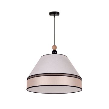 Duolla - Hängeleuchte an Schnur AVIGNON 1xE27/15W/230V d 60 cm beige