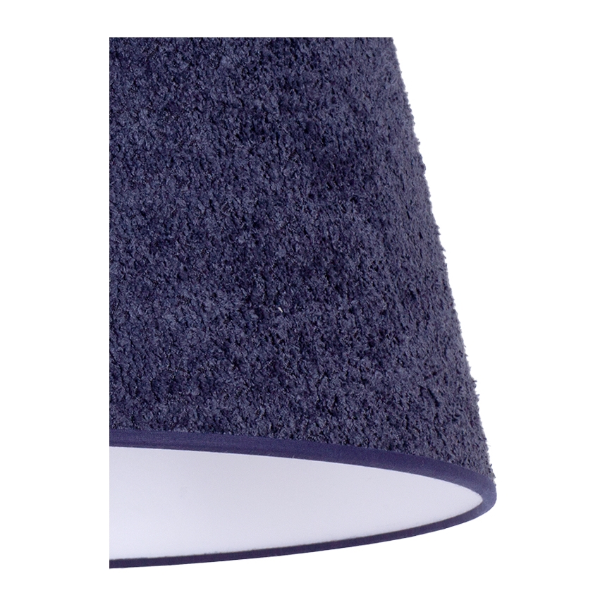 Duolla - Hängeleuchte an Schnur BOUCLE 1xE27/15W/230V d 50 cm blau