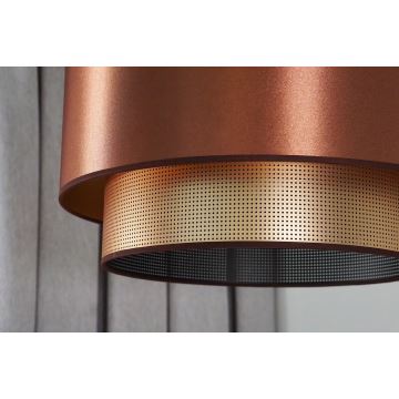 Duolla - Hängeleuchte an Schnur COPPER SHINY 1xE27/15W/230V kupfern