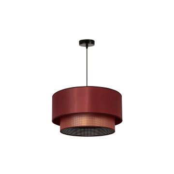 Duolla - Hängeleuchte an Schnur COPPER SHINY 1xE27/15W/230V kupfern