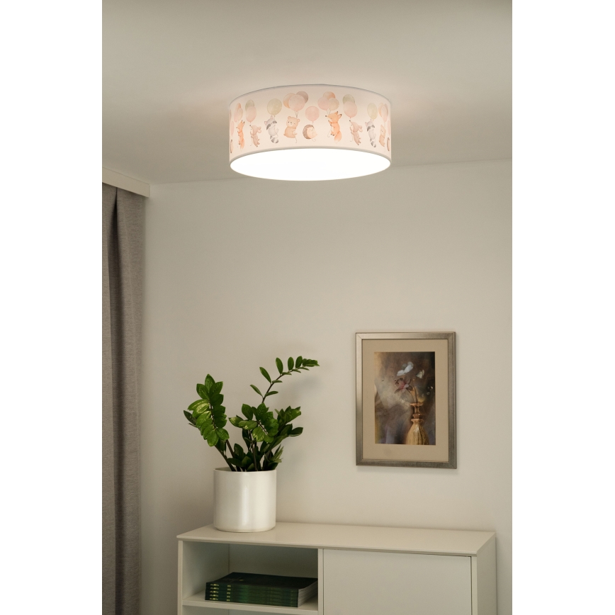 Duolla - LED-Deckenbeleuchtung für Kinder CORTINA LED/26W/230V d 40 cm