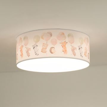 Duolla - LED-Deckenbeleuchtung für Kinder CORTINA LED/26W/230V d 40 cm