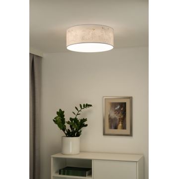 Duolla - LED-Deckenbeleuchtung für Kinder CORTINA LED/26W/230V d 40 cm