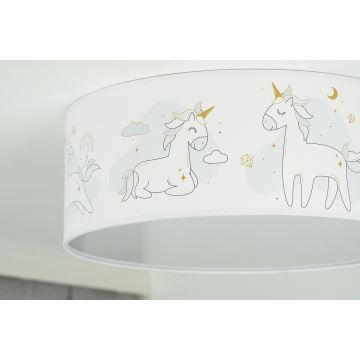 Duolla - LED-Deckenbeleuchtung für Kinder CORTINA LED/26W/230V d 40 cm