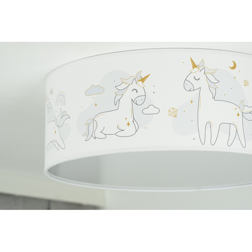 Duolla - LED-Deckenbeleuchtung für Kinder CORTINA LED/26W/230V d 40 cm