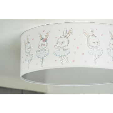 Duolla - LED-Deckenbeleuchtung für Kinder CORTINA LED/26W/230V d 40 cm