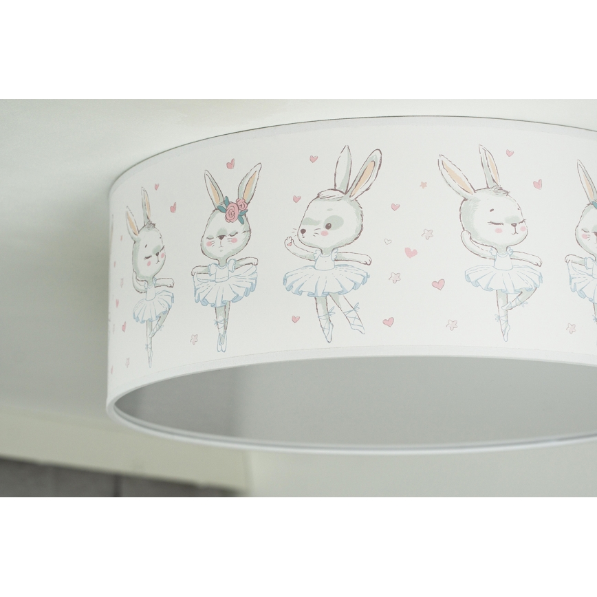 Duolla - LED-Deckenbeleuchtung für Kinder CORTINA LED/26W/230V d 40 cm