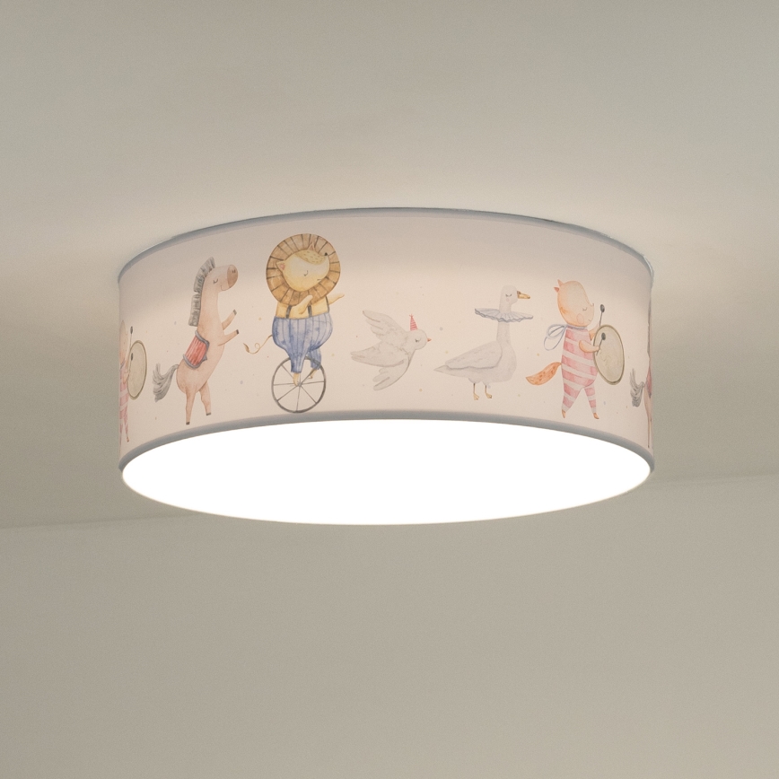 Duolla - LED-Deckenbeleuchtung für Kinder CORTINA LED/26W/230V d 40 cm