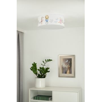 Duolla - LED-Deckenbeleuchtung für Kinder CORTINA LED/26W/230V d 40 cm