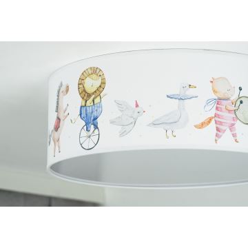 Duolla - LED-Deckenbeleuchtung für Kinder CORTINA LED/26W/230V d 40 cm