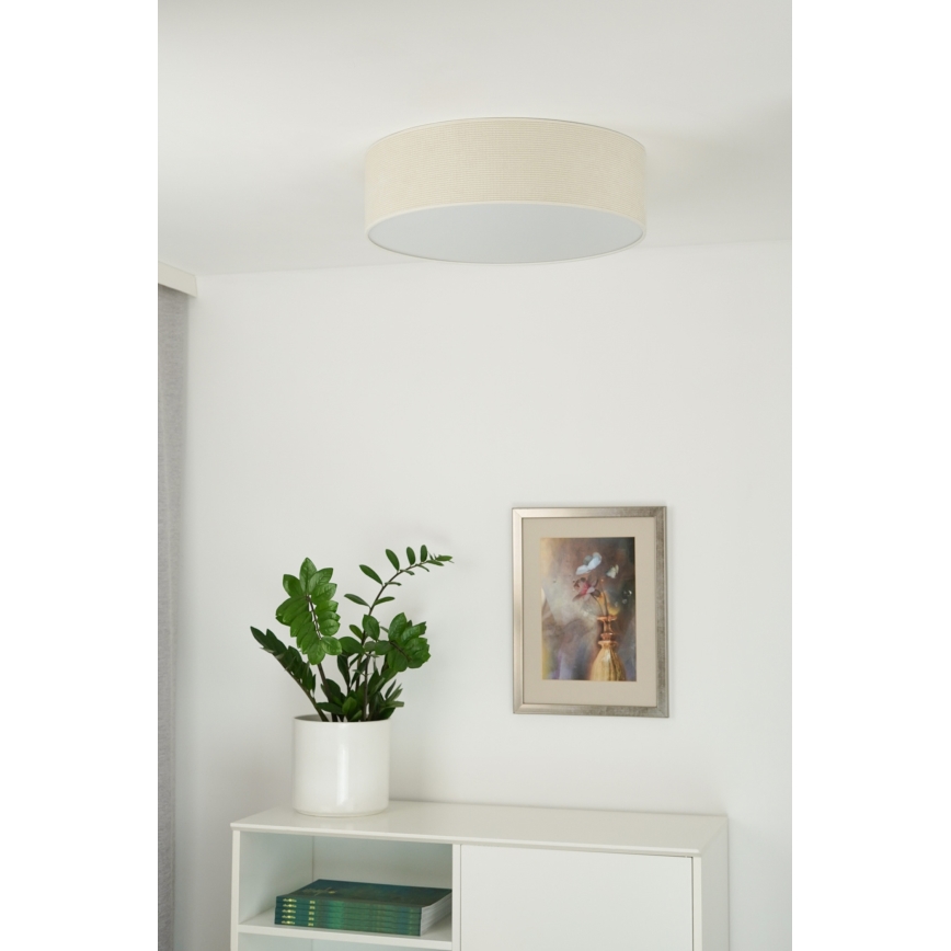 Duolla - LED-Deckenleuchte CORTINA LED/26W/230V d 30 cm cremefarben