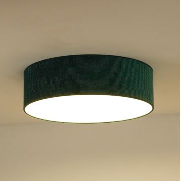 Duolla - LED-Deckenleuchte CORTINA LED/26W/230V d 30 cm grün