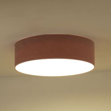 Duolla - LED-Deckenleuchte CORTINA LED/26W/230V d 30 cm rosa