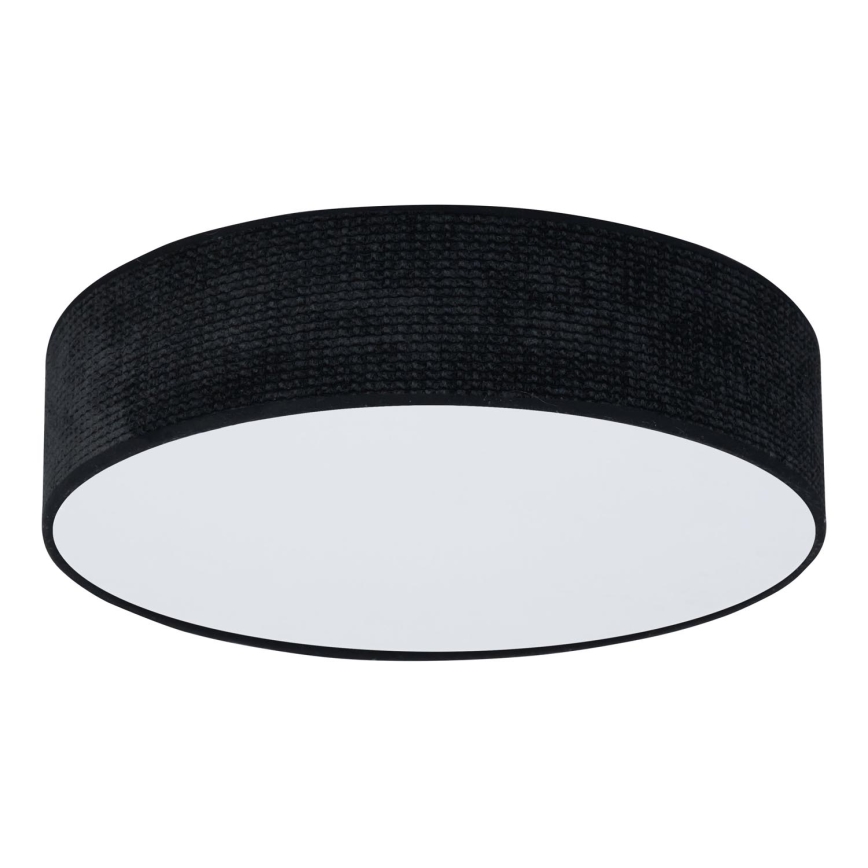 Duolla - LED-Deckenleuchte CORTINA LED/26W/230V d 30 cm schwarz