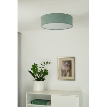 Duolla - LED-Deckenleuchte CORTINA LED/26W/230V d 30 cm türkisfarben