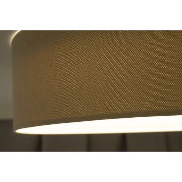 Duolla - LED-Deckenleuchte CORTINA LED/26W/230V d 45 cm beige