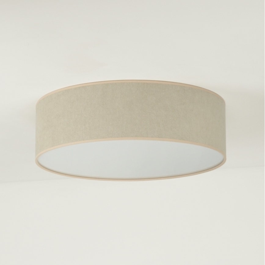 Duolla - LED-Deckenleuchte CORTINA LED/26W/230V d 45 cm beige