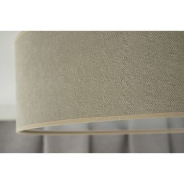 Duolla - LED-Deckenleuchte CORTINA LED/26W/230V d 45 cm beige