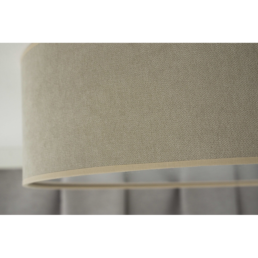 Duolla - LED-Deckenleuchte CORTINA LED/26W/230V d 45 cm beige