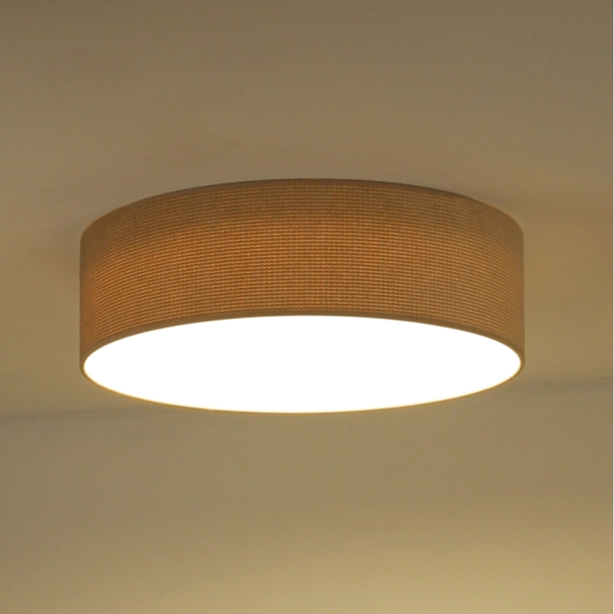 Duolla - LED-Deckenleuchte CORTINA LED/26W/230V d 45 cm beige