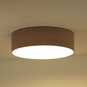 Duolla - LED-Deckenleuchte CORTINA LED/26W/230V d 45 cm braun