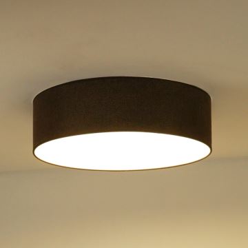 Duolla - LED-Deckenleuchte CORTINA LED/26W/230V d 45 cm braun